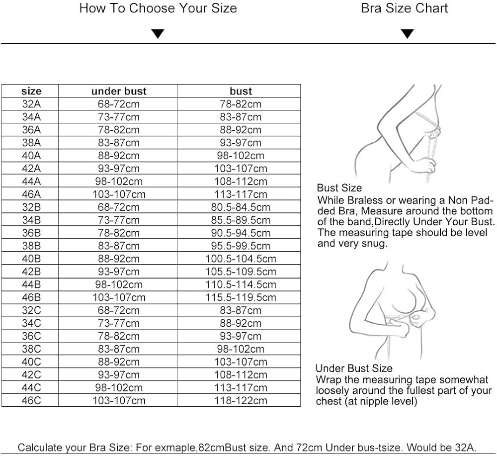 32a bra size in cm