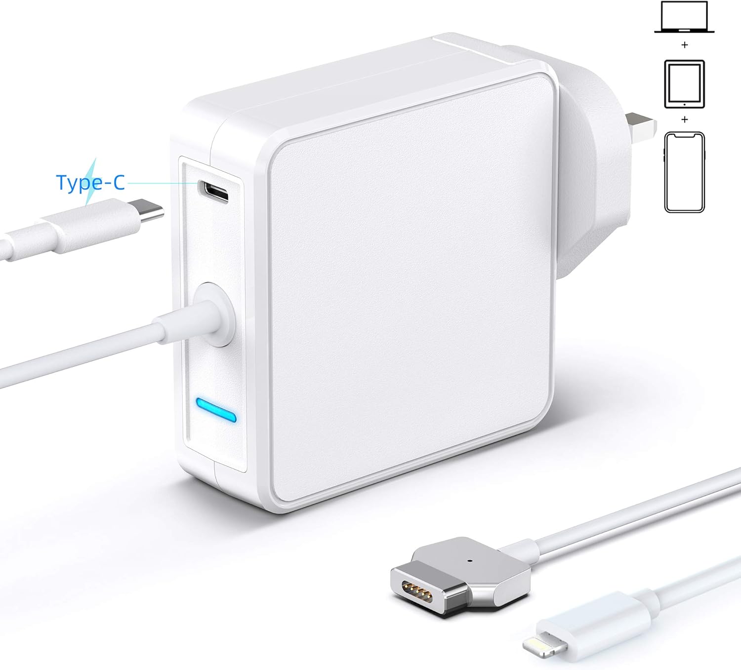 Sixnwell Compatible With Macbook Pro Charger 60w Amazon Co Uk Electronics