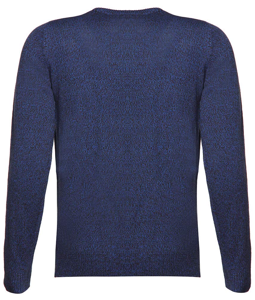 Arvilhill Xmas Mens Winter Knit Funny Jumper Ugly Long Sleeve Pullover Sweater Blue Deer M - Image 5