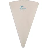 Ateco Plastic Coated Canvas Decorating Bag, 12-Inch, Reusable, Made in USA, White