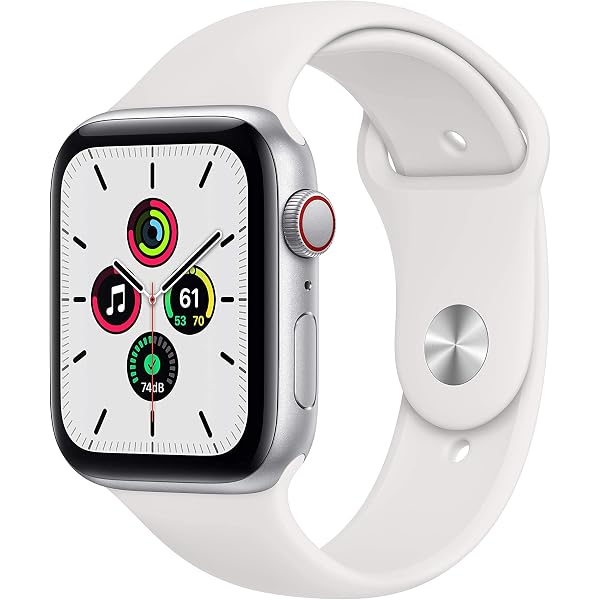 Amazon.com: Apple Watch Series SE 44mm Gold Aluminum (GPS+Cellular