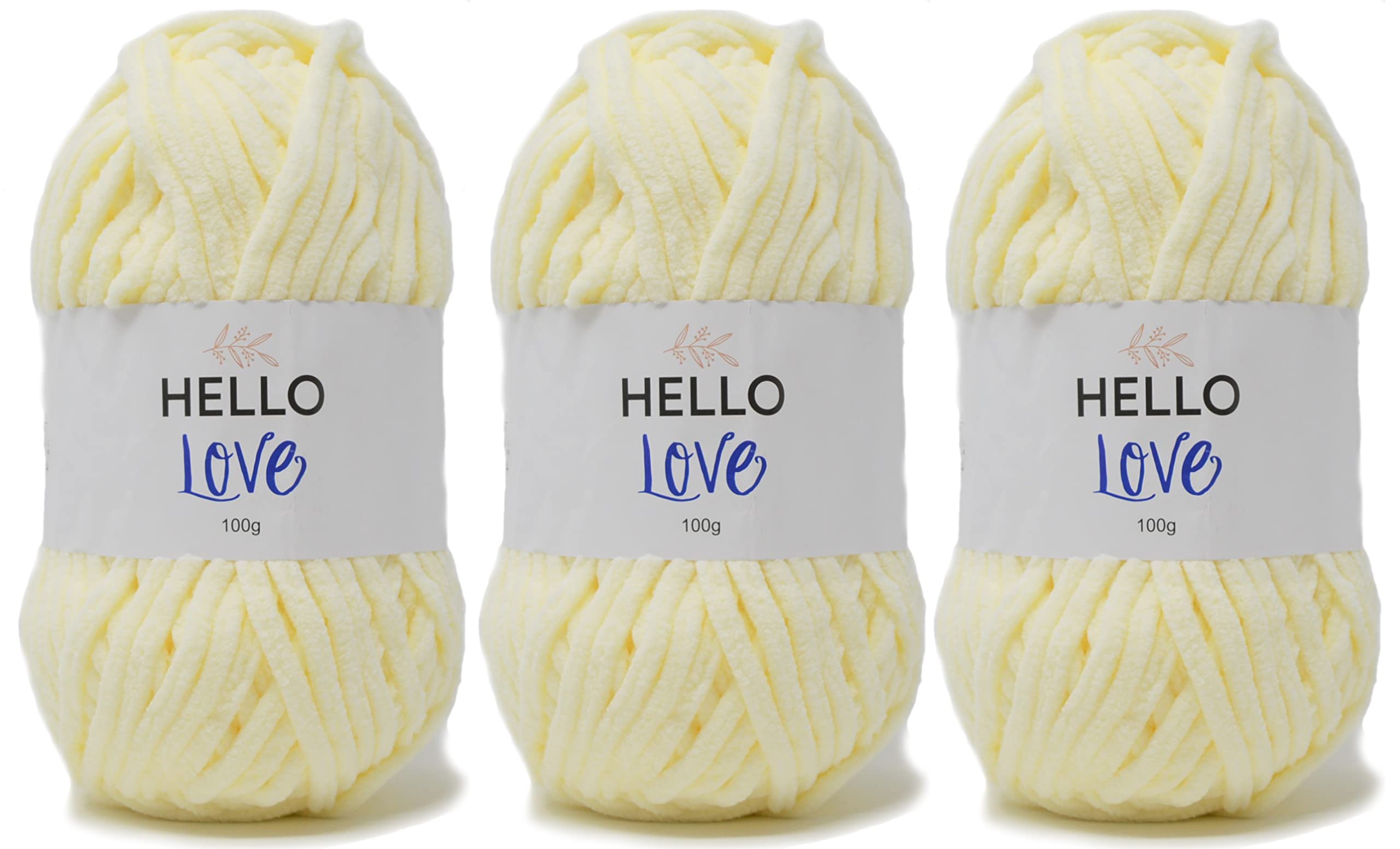 Hello Love - Baby Blanket Yarn 300g - Ivory