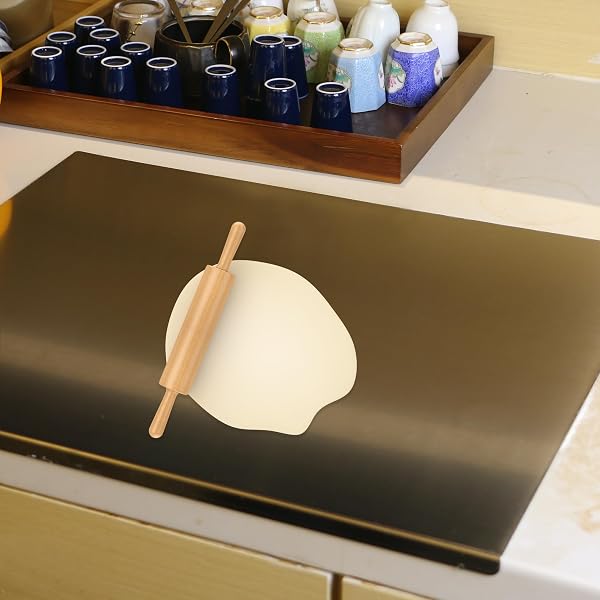STAINLESS STEEL CUTTING BOARDS FOR KITCHEN, KNEADING CUTTING BOARD MATS, METAL CUTTING BOARD FOR MEAT, FRUITS, VEGETABLES, BREAD, AND BAKING SMALL CUTTING BOARDS (40 X 30CM/15.7 X 11.8 IN)