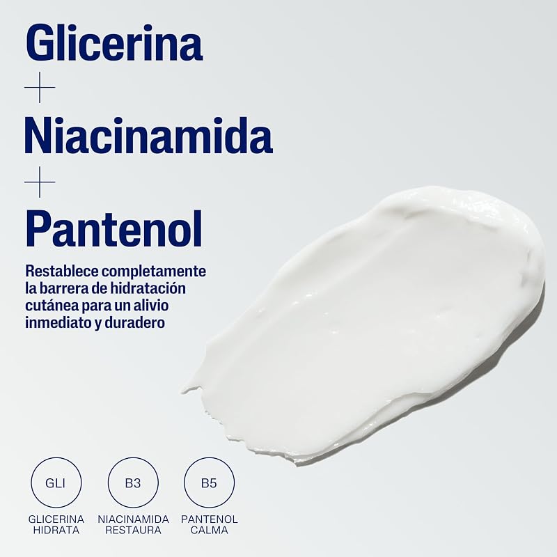 , Hidratante facial e corporal para uso frequente, hidratação intensa durante 24 horas, formato de 100 g