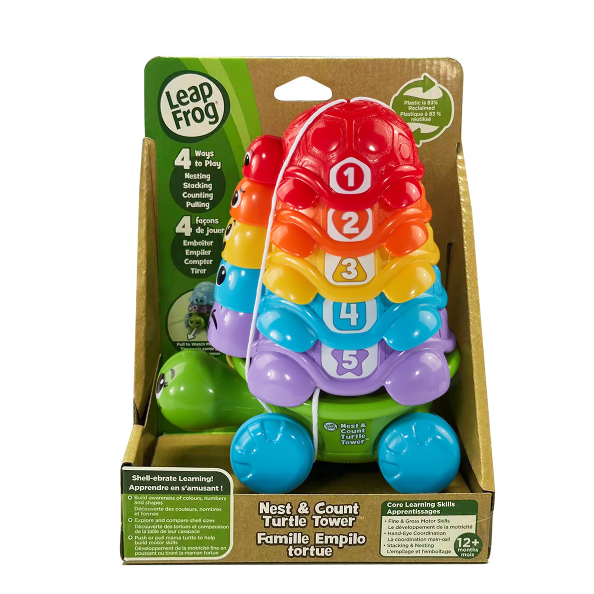 LeapFrog Nest and Count Turtle Tower