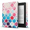 TNP Case for Kindle 10th Generation - Slim & Light Smart Cover Case with Auto Sleep & Wake for Amazon Kindle E-Reader 6" Display, 10th Generation 2019 Release (Pastel Moroccan)