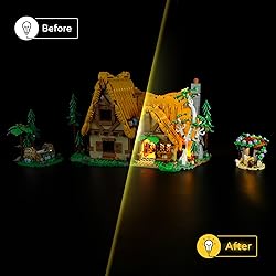 YEABRICKS LED Light for 43242 Disney Snow White and