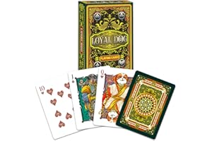 HAAKUN Loyal Dog Playing Cards Cute Pet Themed Card for Animal Lovers Poker