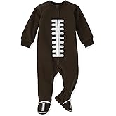 The Children's Place baby-boys And Toddler Football Footie Pajama, Fleece