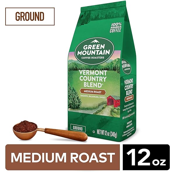 GREEN MOUNTAIN COFFEE SIGNATURE VERMONT COUNTRY BLEND GROUND COFFEE 12OZ
