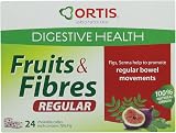 Ortis Fruits and Fibres Cubes 24 Squares Veg/Vegan Digestive Aid