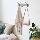 GlazieVault Stainless Steel Coat Hooks Wall Mounted Pack 2 view 5