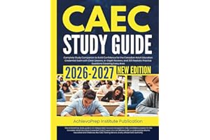 CAEC Study Guide 2026 - 2027: Complete Study Companion to Build Confidence for the Canadian Adult Education Credential Exam w