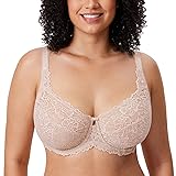 DELIMIRA Women's Plus Size Minimizer Bras Full
