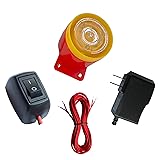 Three Kinds Sound 12V Wired Alarm Siren Horn for