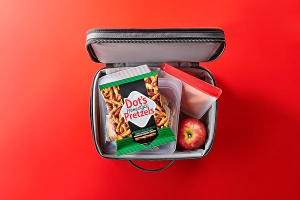 DOT’S PRETZELS PARMESAN GARLIC SEASONED PRETZEL TWIST SNACK, 1OZ INDIVIDUALLY SIZED BAG (10 COUNT)