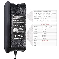 90w Laptop Charger for Dell Latitude E6430 E6440