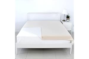 SILLY LEGACY Thin Reversible Waterproof Protective Cover or Liner for Bed or Couch, for Dogs and Cats, Babies; Incontinence, Dirt, Drool