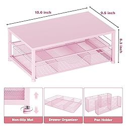 OPNICE Desk Organizers and Accessories, 2-Tier