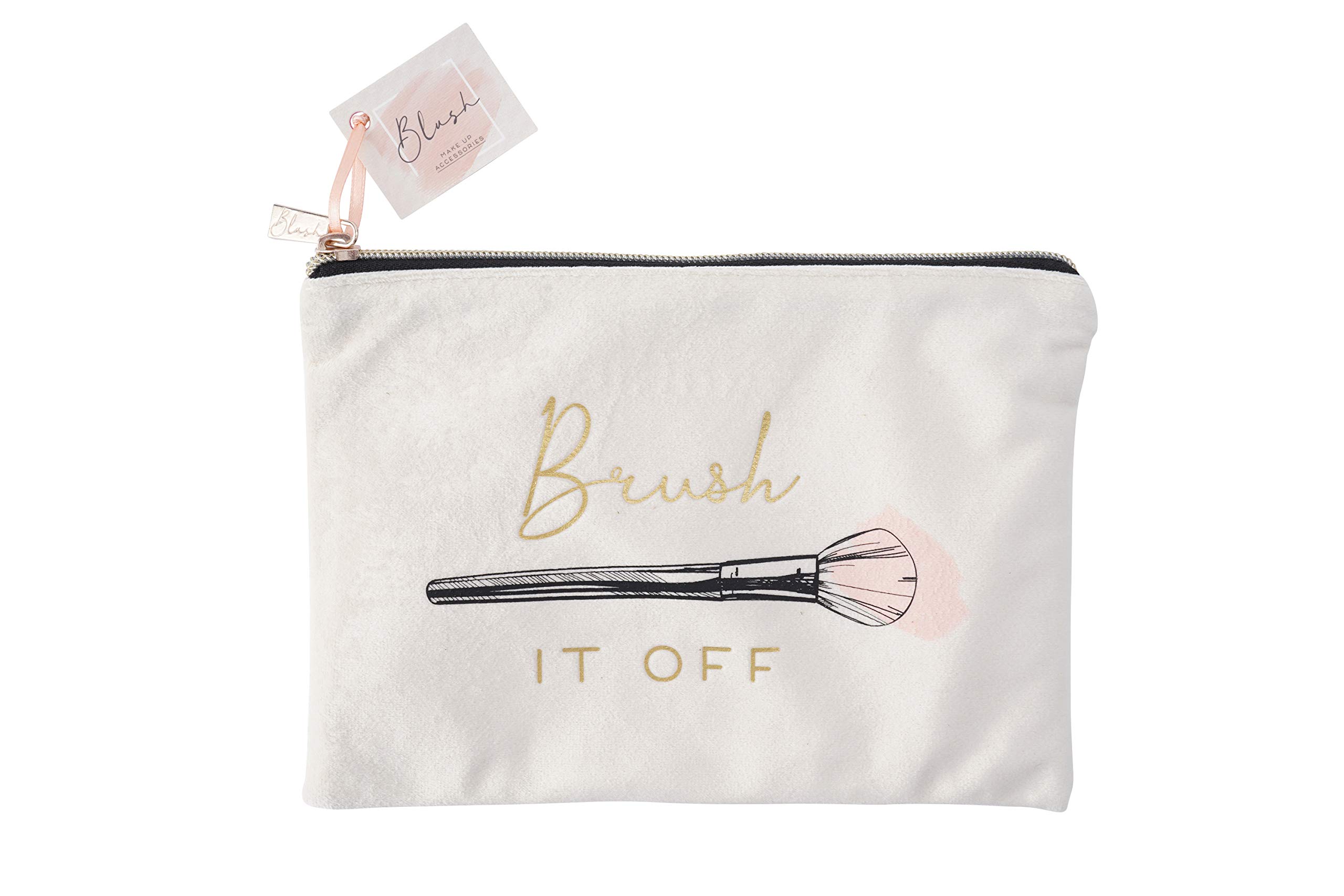 CGB Giftware | Blush 'Brush It Off' Beauty Bag | Ladies | Gift | from CGB Giftware's Range | GB04326