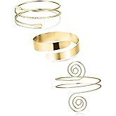 FEYIR Arm Cuff Jewelry for Women Adjustable Upper Arm Bangle Bracelet Band Armlet Armband Jewelry