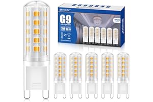 G9 Led Bulb Warm White, 3W, 350LM, 2700K, Equivalent to 30-40W Halogen, No Flicker, Non-Dimmable, 360°Beam Angle, AC 100-120V