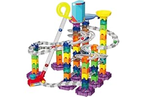 BananMelonBM Marble Run Toy 202Pcs Building Blocks, STEM Toy for Boys and Girls, Educational Construction Maze Block Toy Set, for Kids and Parent-Child Game