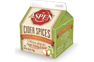 Aspen Mulling Cider Spice 3 Pack - Original Spice Blend - Qty of 3, 5.65 oz. Cartons (Caramel Apple)