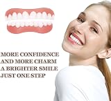 VEGCOO 4 Pairs Cosmetic Veneer False Teeth Comfortable Natural Smile view 6
