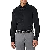 Amazon Essentials Men's Slim Fit Long Sleeve Wrinkle Resistant Stretch Dress Shirt