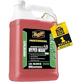 Meguiar's Professional D111 Detailer Shampoo Plus, 128 oz | Lifts Dirt from Car Surfaces, Cleans Paint Without Swirling or Scratching, Deepens Gloss and Boosts Shine, Makes 128 Gallons