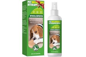 vyaji 5.07 Oz Bitter Apple Spray for Dogs to Stop Chewing - Natural Ingredients No Chew Spray for Dogs - Bitter Sprays for Dog - Alcohol-Free & Cruelty-Free - Safeguard Beloved Furniture, Green