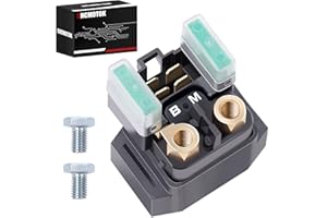 CNCMOTOK Starter Solenoid Relay for Yamaha - ATV Starter Solenoid for YFM 350 400 450 660 - Raptor Grizzly Kodiak Wolverine Big Bear