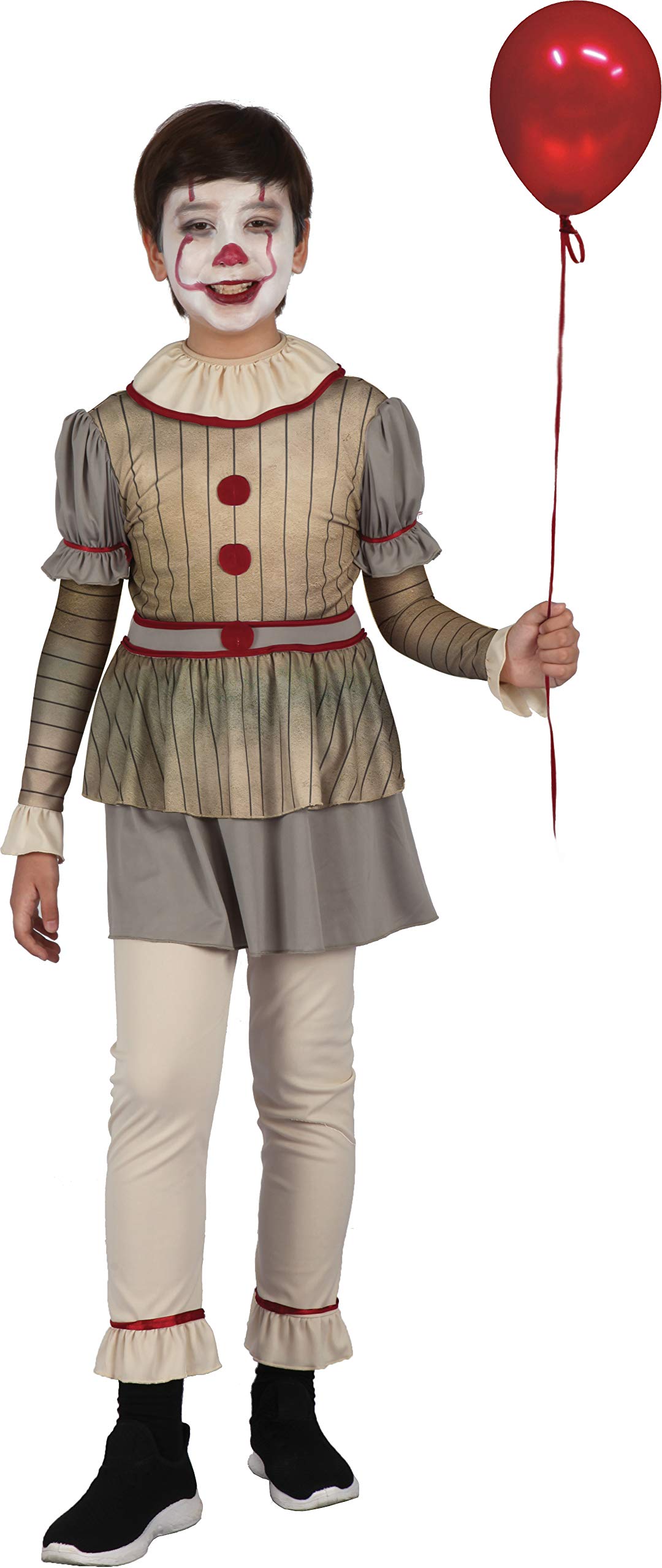 Ciao 16074.7-10 Disguise, Beige, Grey, Red, 7-10 anni