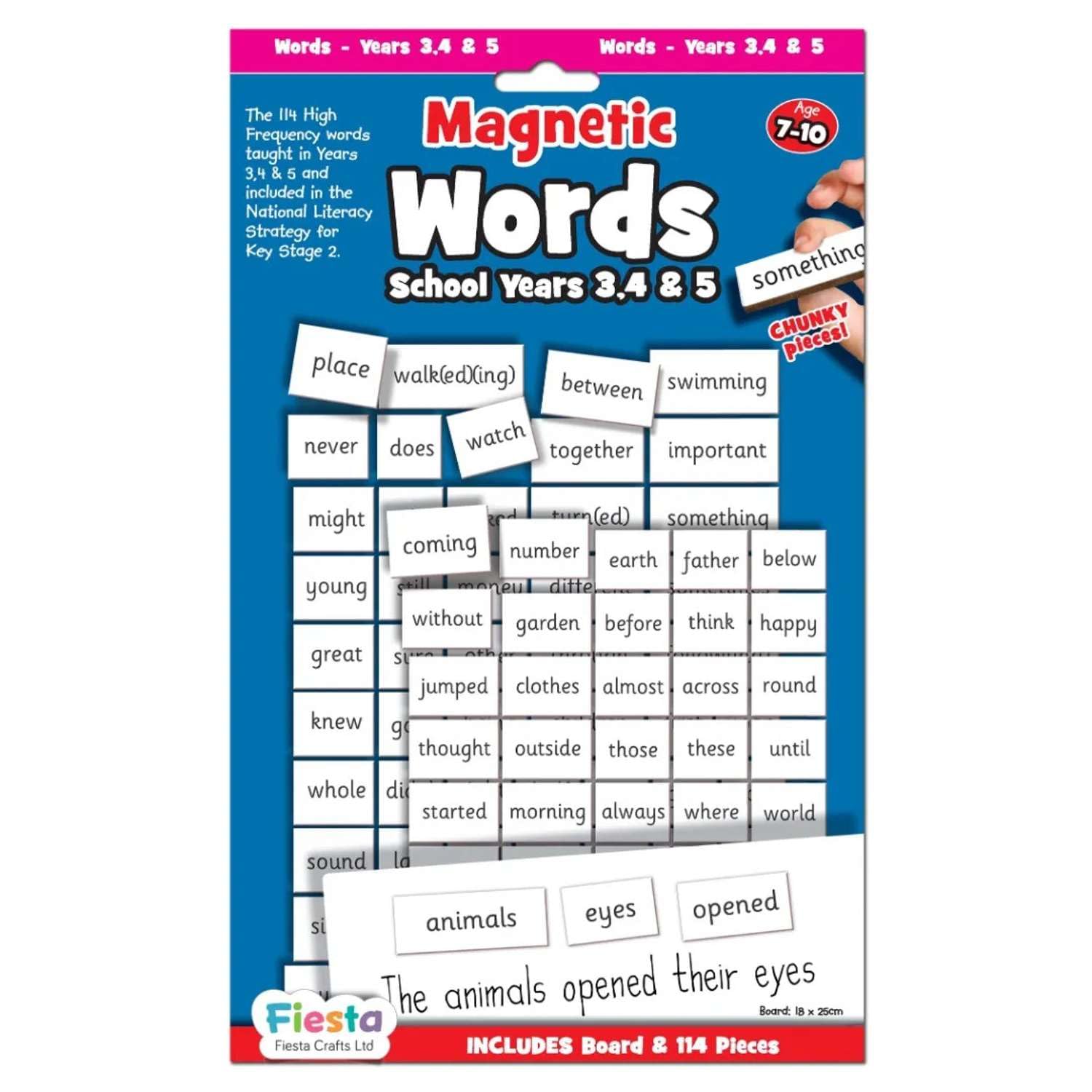 Fiesta Crafts Magnetic Words - School Years 3 & 4