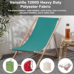 Thickened Waterproof Canvas Fabric by The Yard