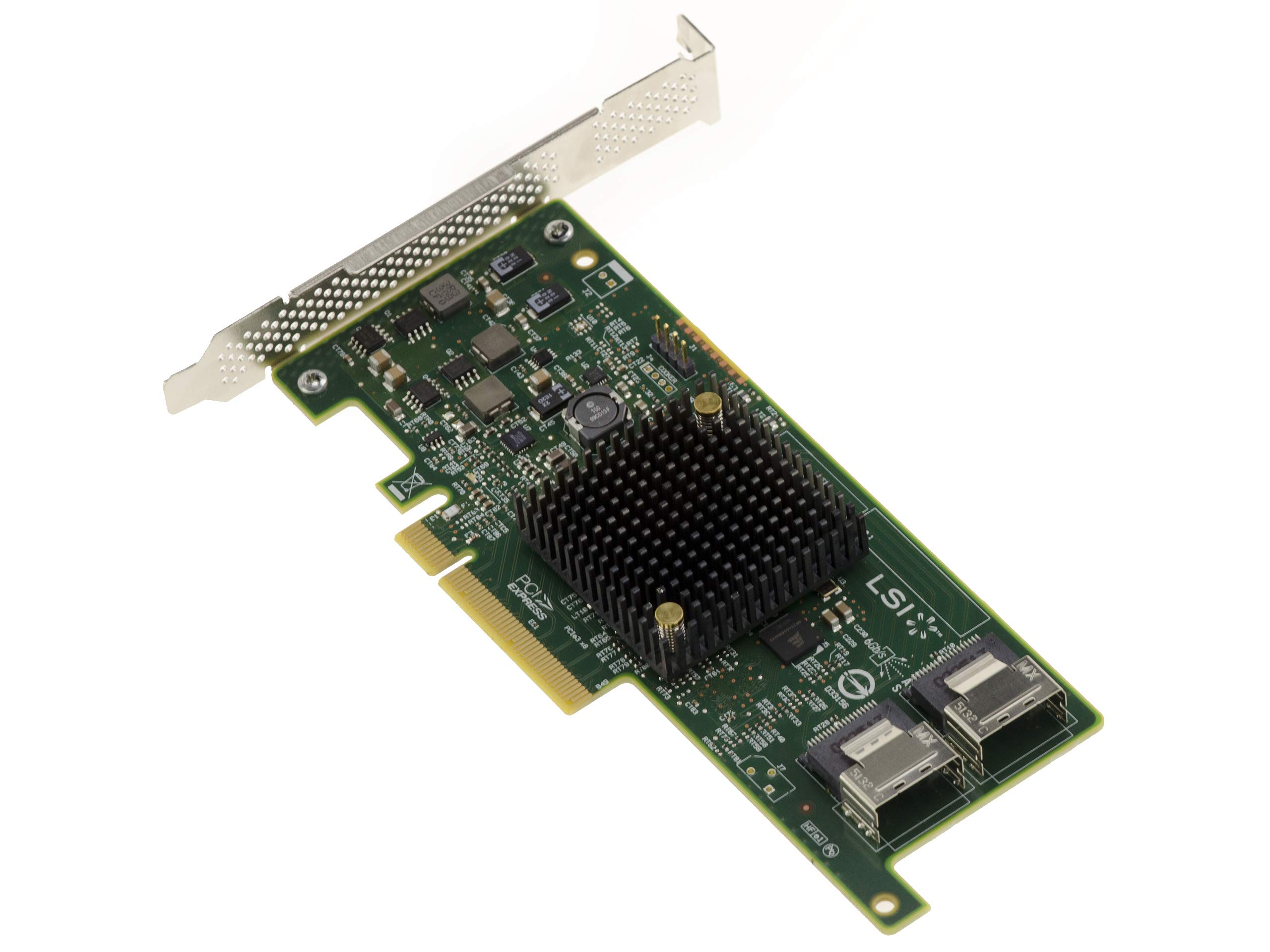 KALEA-INFORMATIQUE PCIe 3.0 SAS 6GB 8 internal ports controller card model LSI 9217-8i with Raid 0 1 1E 10