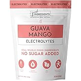 Guava Mango Electrolytes – 30‑Serving Hydration Drink Mix with Coconut Water, Sea Salt, and Trace Minerals – Supports Hydration, Recovery, and Electrolyte Balance*