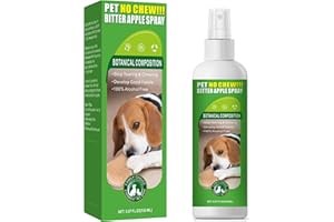 vyaji 5.07 Oz Bitter Apple Spray for Dogs to Stop Chewing - Natural Ingredients No Chew Spray for Dogs - Bitter Spray for Dog - Alcohol-Free & Cruelty-Free - Safeguard Beloved Furniture, Green