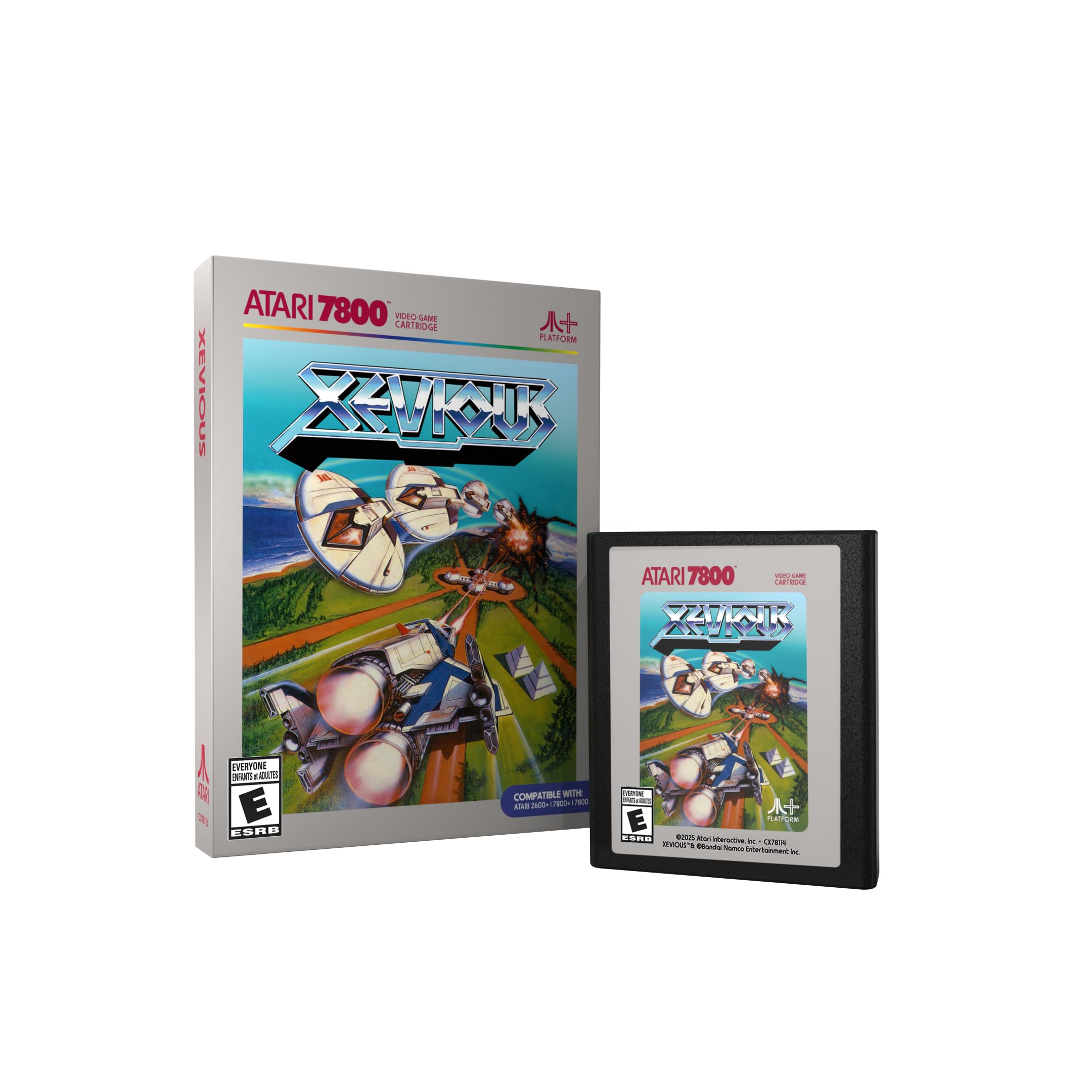 XEVIOUS 7800 – Atari 7800 Game Cartridge