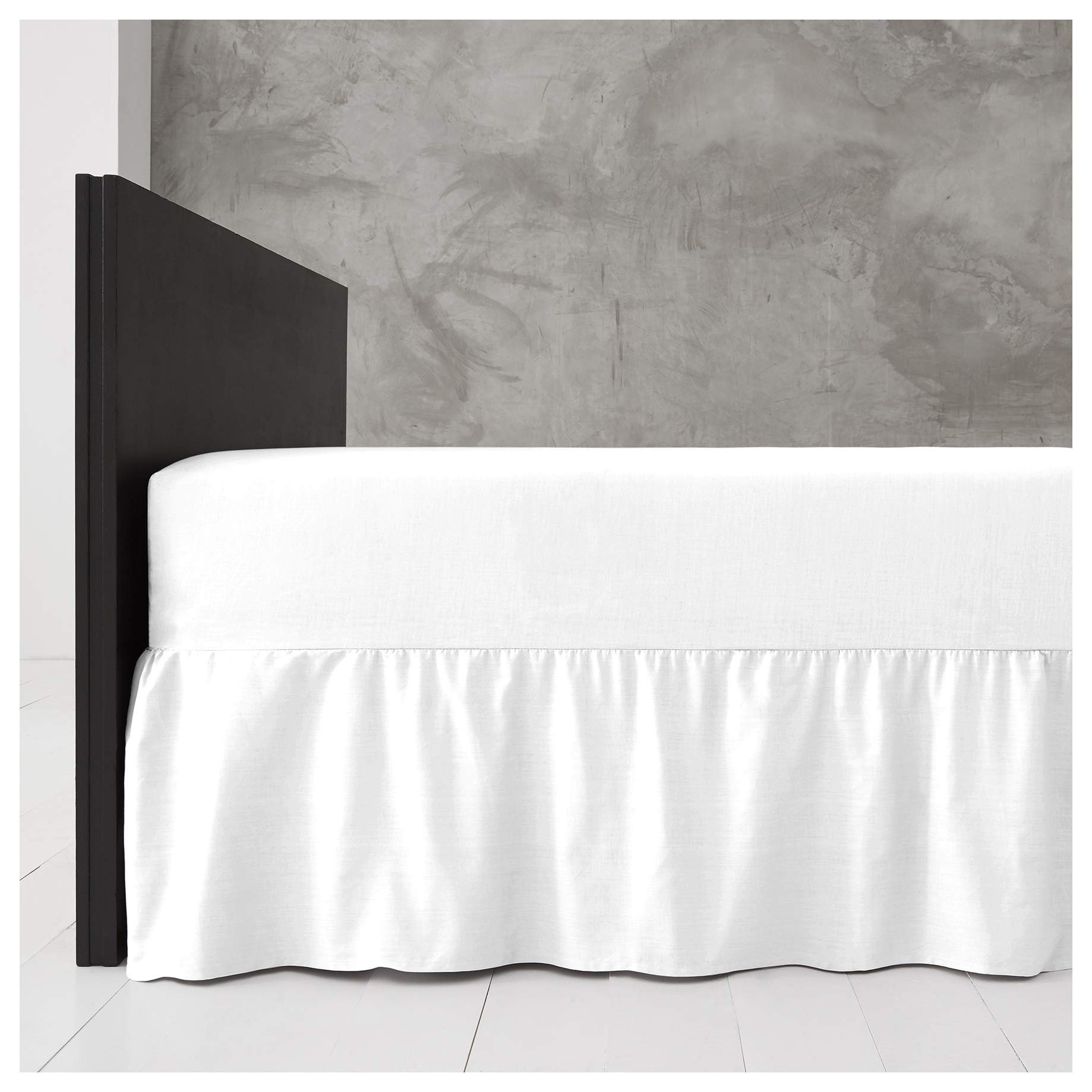GC GAVENO CAVAILIA Valance Sheet, Polyester-Cotton, White, Double