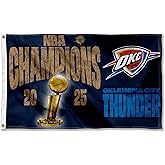 WinCraft Oklahoma City Thunder 2025 Champions Banner Flag