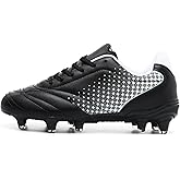 LIZRHA Soccer Shoes for Boys Girls Soccer Cleats Boys Girls Kids Athletic Outdoor Football Shoes Youth Football Cleats Outdoor & Indoor Soccer Shoes Lightweight, Running & Training for Students
