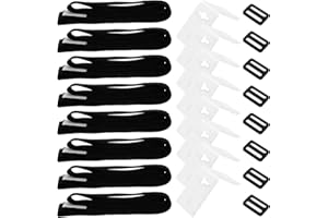 Veemoon Protective Pool Cover Strap Set with Buckle for Inground Solar Blanket Reel Pool Reel Attachment