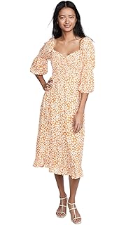 faithfull chiara midi dress