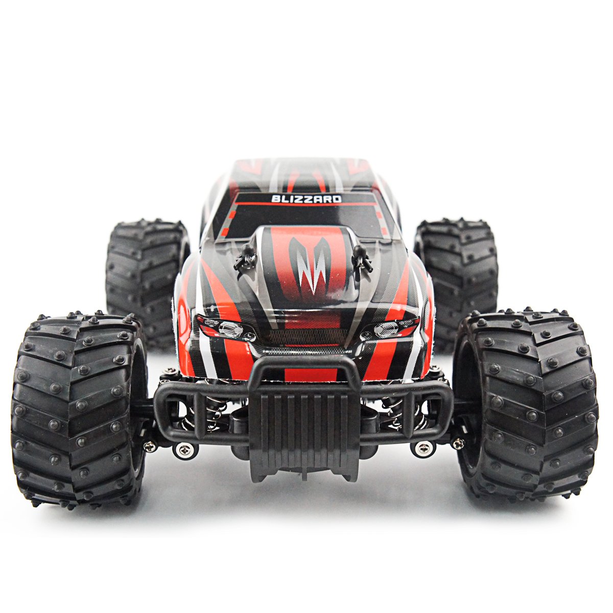 Fistone RC Car 2.4G High Speed Racing Car 20km/h 1:16 Scale 2WD Electric Radio Control Monster Truck Rock Off-Road Vehicle Buggy Hobby Electronic Game Toys Model