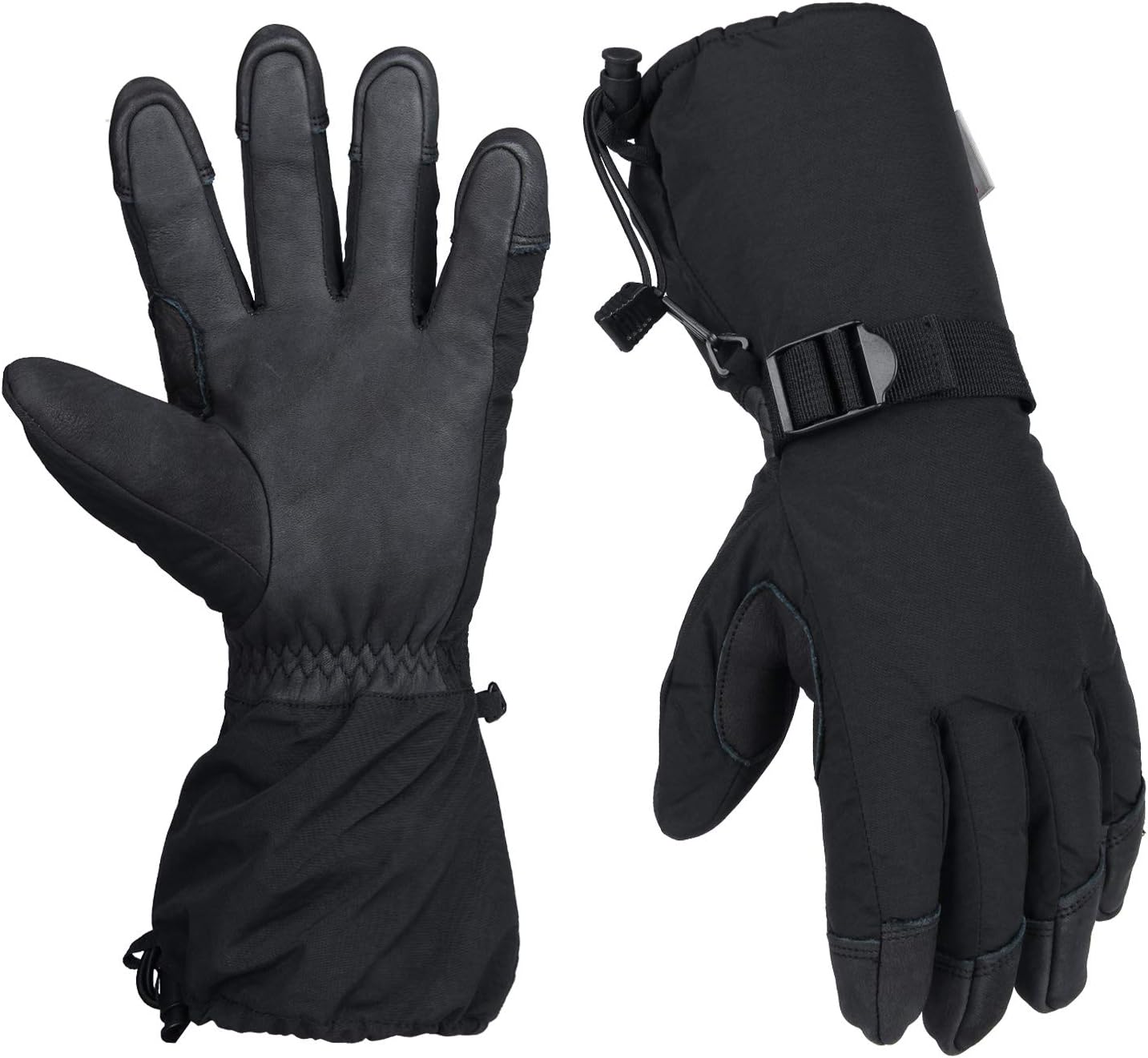 OZERO -30℉ Cold Winter Skiing Snowboarding Gloves for Men and Women Waterproof : Sports & Outdoors
