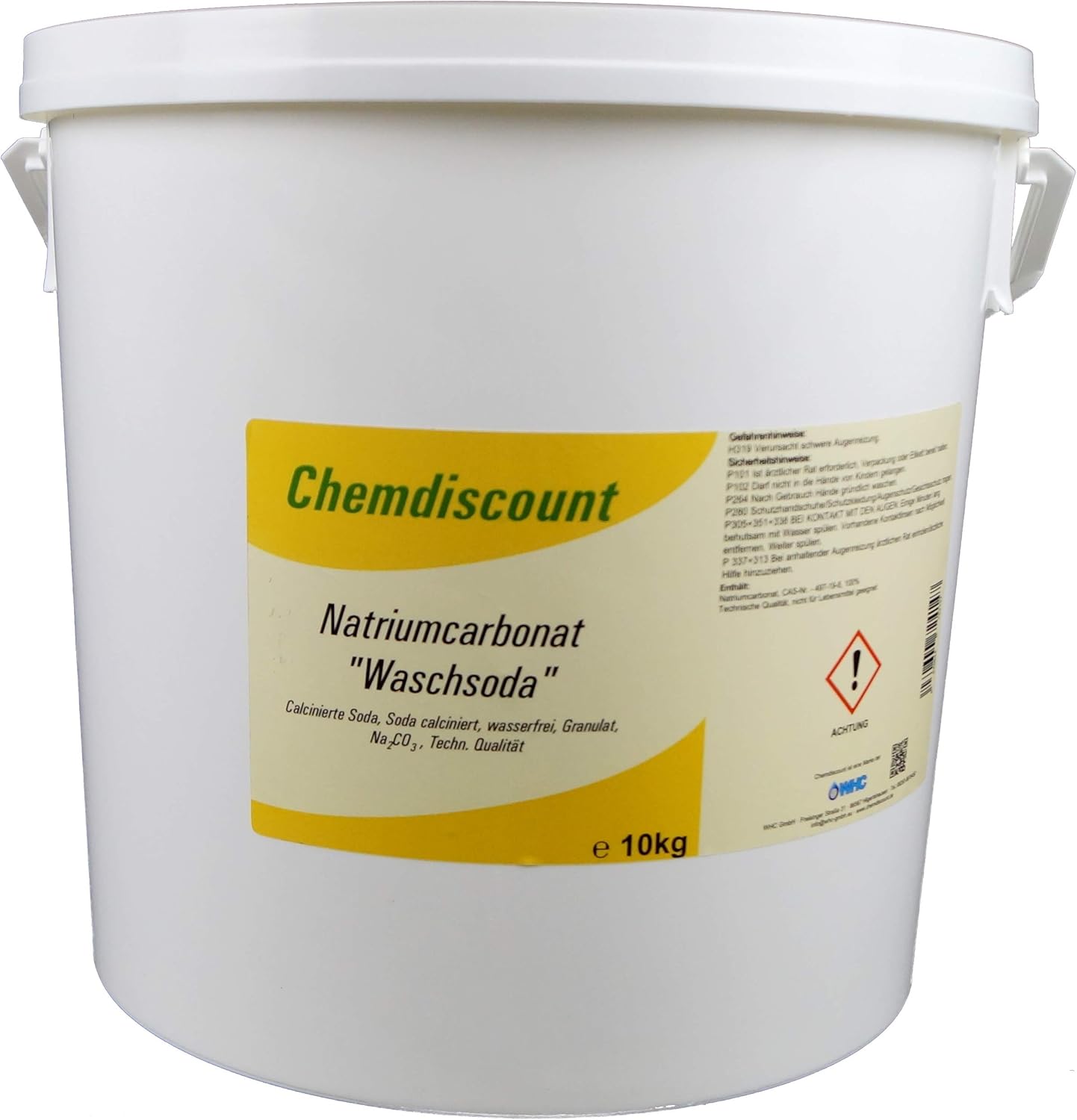 10kg Soda Waschsoda Natriumcarbonat Na2co3 Calcinierte Soda Granulat Amazon De Garten