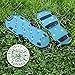 Punchau Pre-Assembled Lawn Aerator Shoes with Metal Buckles and 3 Straps - Heavy Duty Spiked Sandals for Aerating Your Lawn or Yard