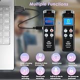 EVISTR L357 64GB Digital Voice Recorder USB MP3 Player with AVR view 6